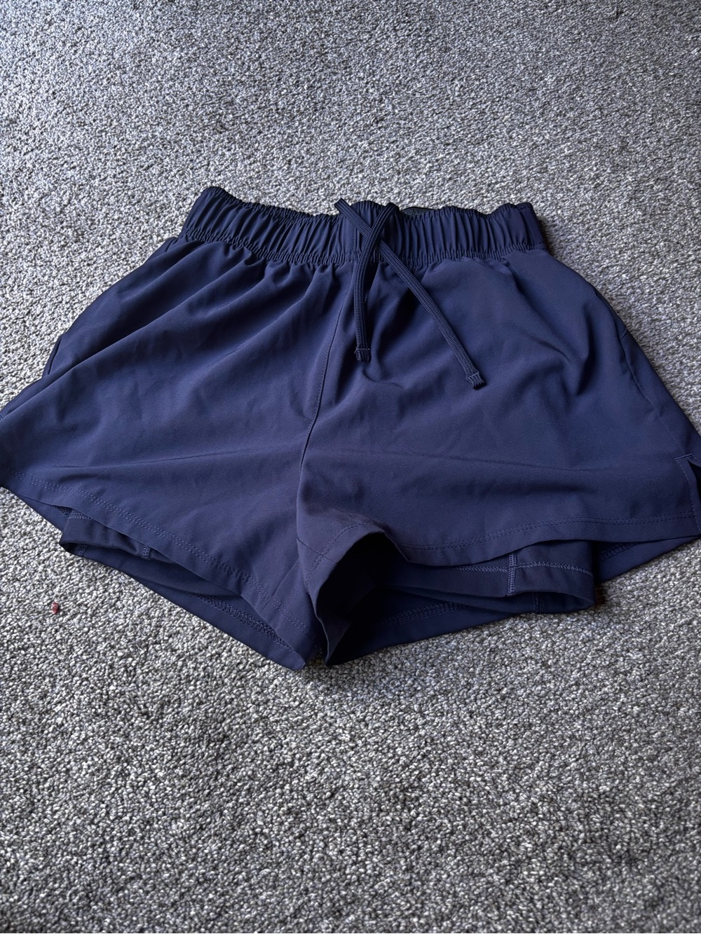 H&M Navy Athletic Drawstring Shorts